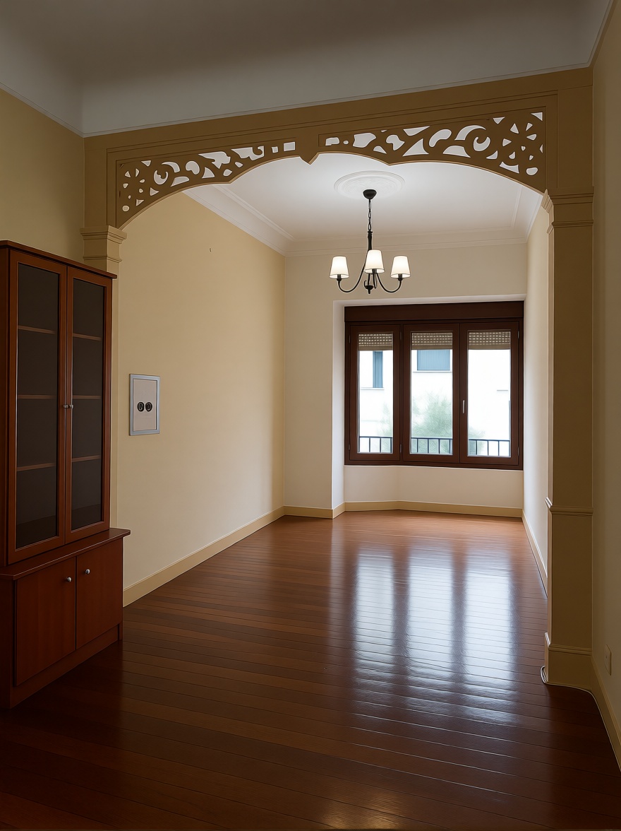 Appartement en première ligne de plage à Gijón — Vue mer