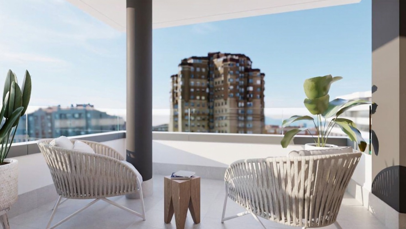 Appartement en première ligne de plage à Gijón — Sanitaires