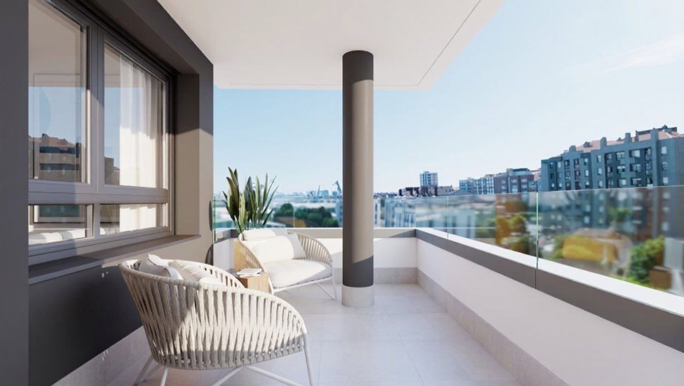 Appartement en première ligne de plage à Gijón — Sanitaires