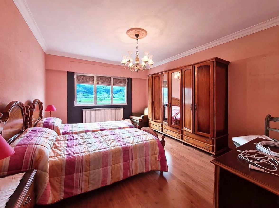 Chalet with direct beach access in Ribadesella — Bedroom