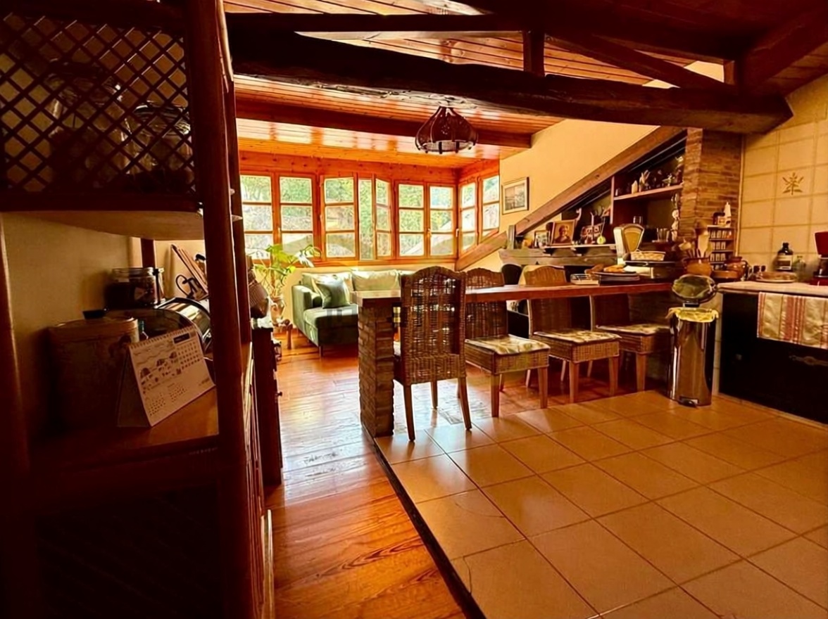 Beachfront flat in Ribadesella — Kitchen