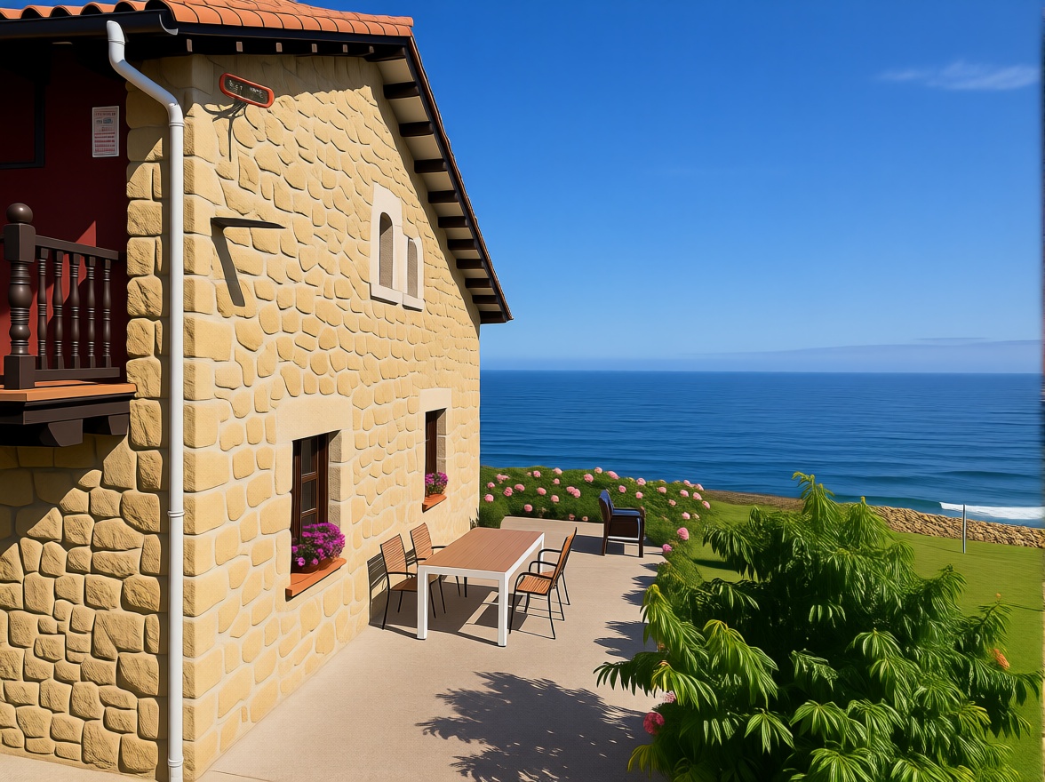 Chalet with direct beach access in San Vicente de la Barquera — Sea view