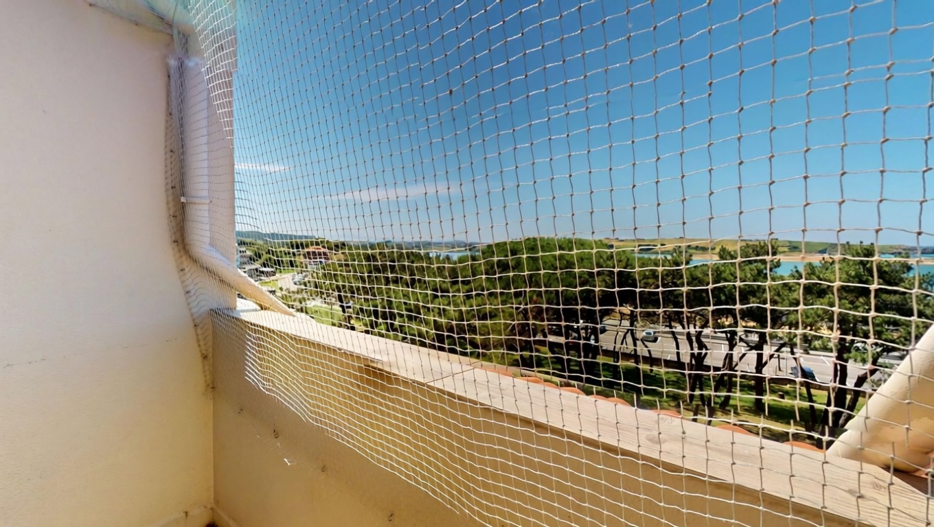 Beachfront flat in Santander — Sea terrace