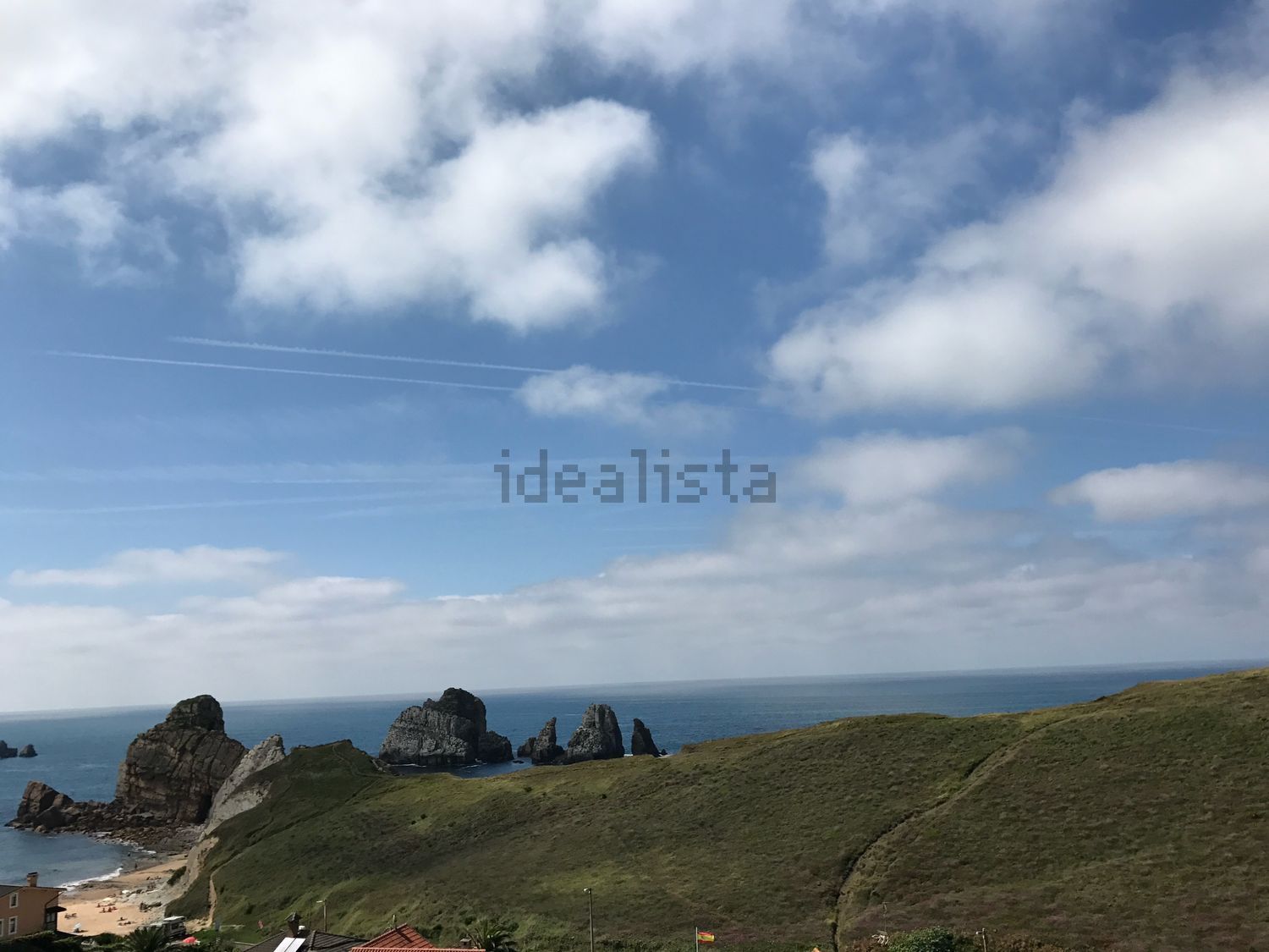 Chalet com acesso direto à praia em Liencres — Vista mar