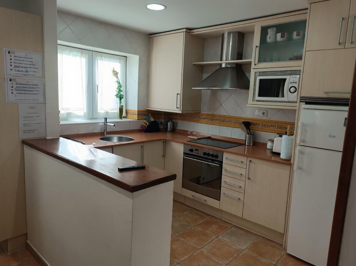 Beachfront flat in Santander — Kitchen