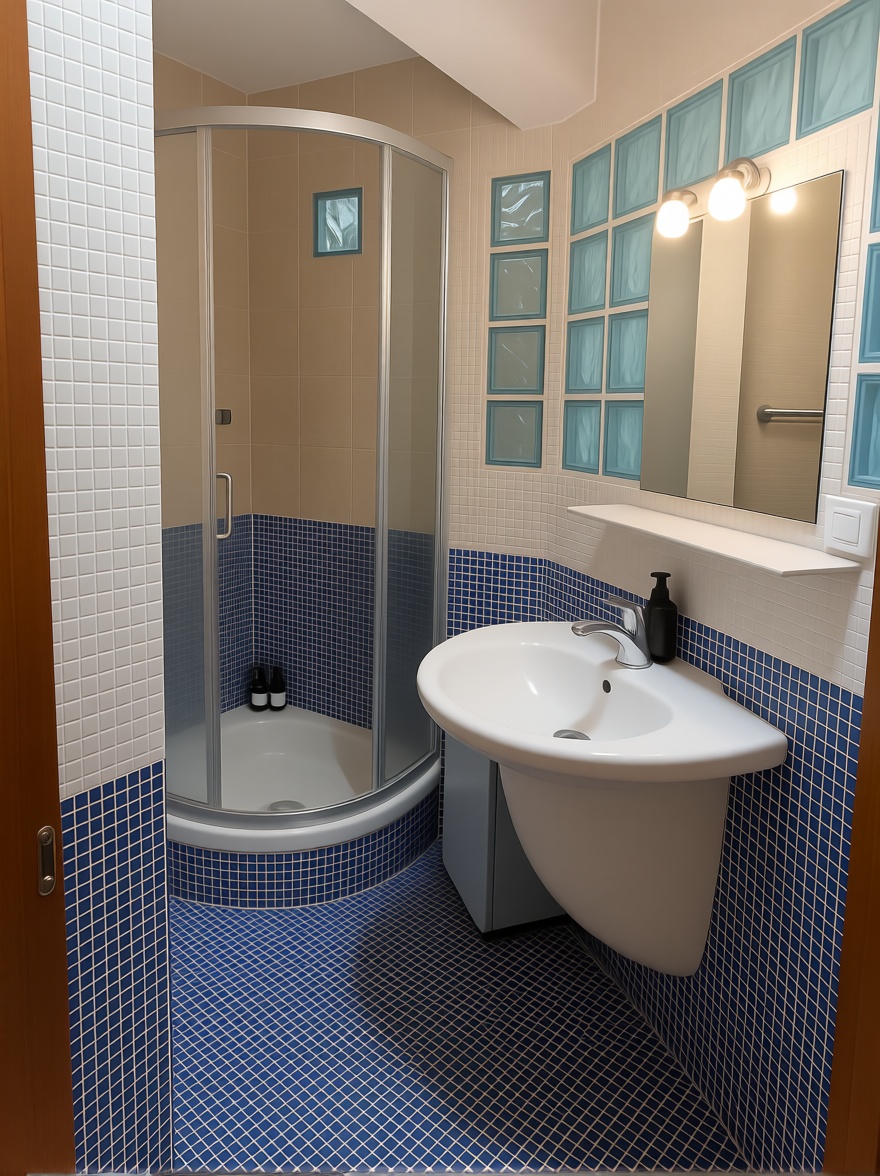 Beachfront flat in Santander — Bathroom