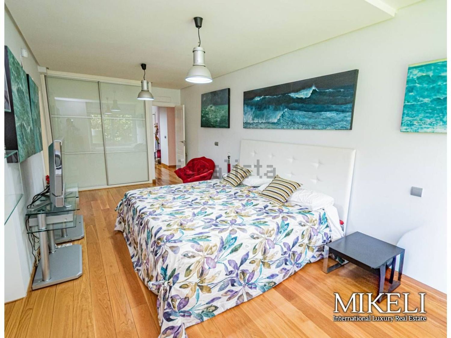 Apartamento em primeira linha de praia em Santander — Cozinha