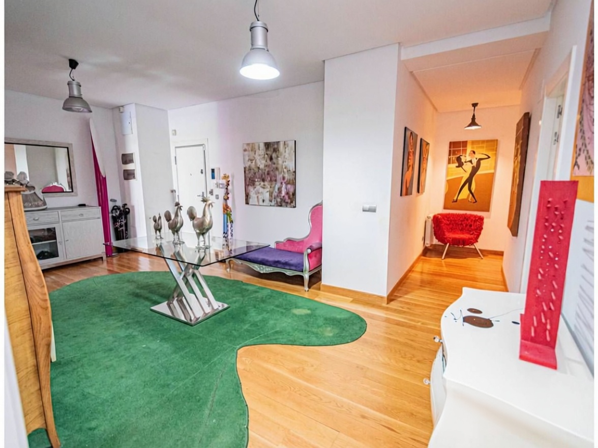 Apartamento em primeira linha de praia em Santander — Quarto