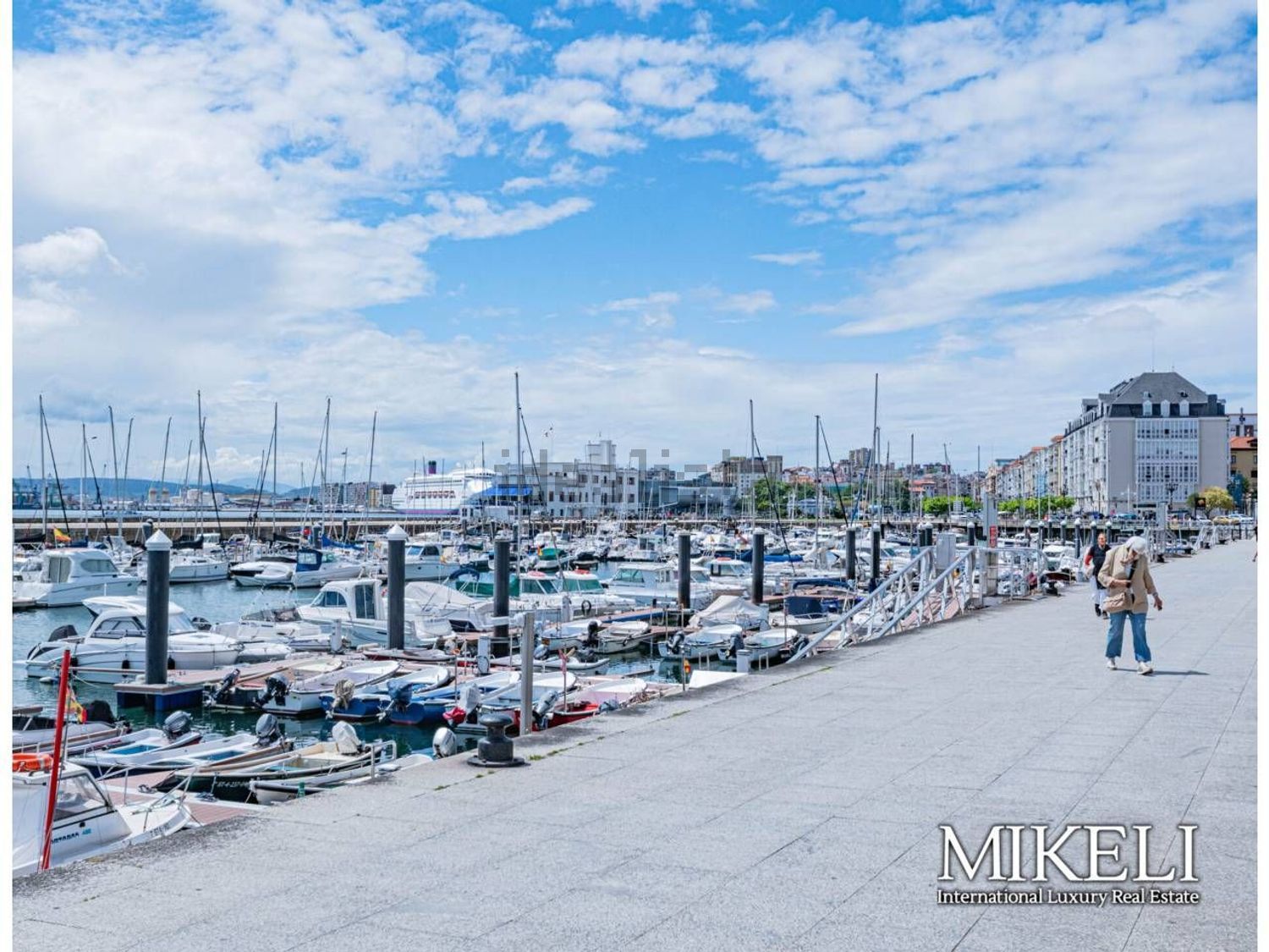 Apartamento em primeira linha de praia em Santander