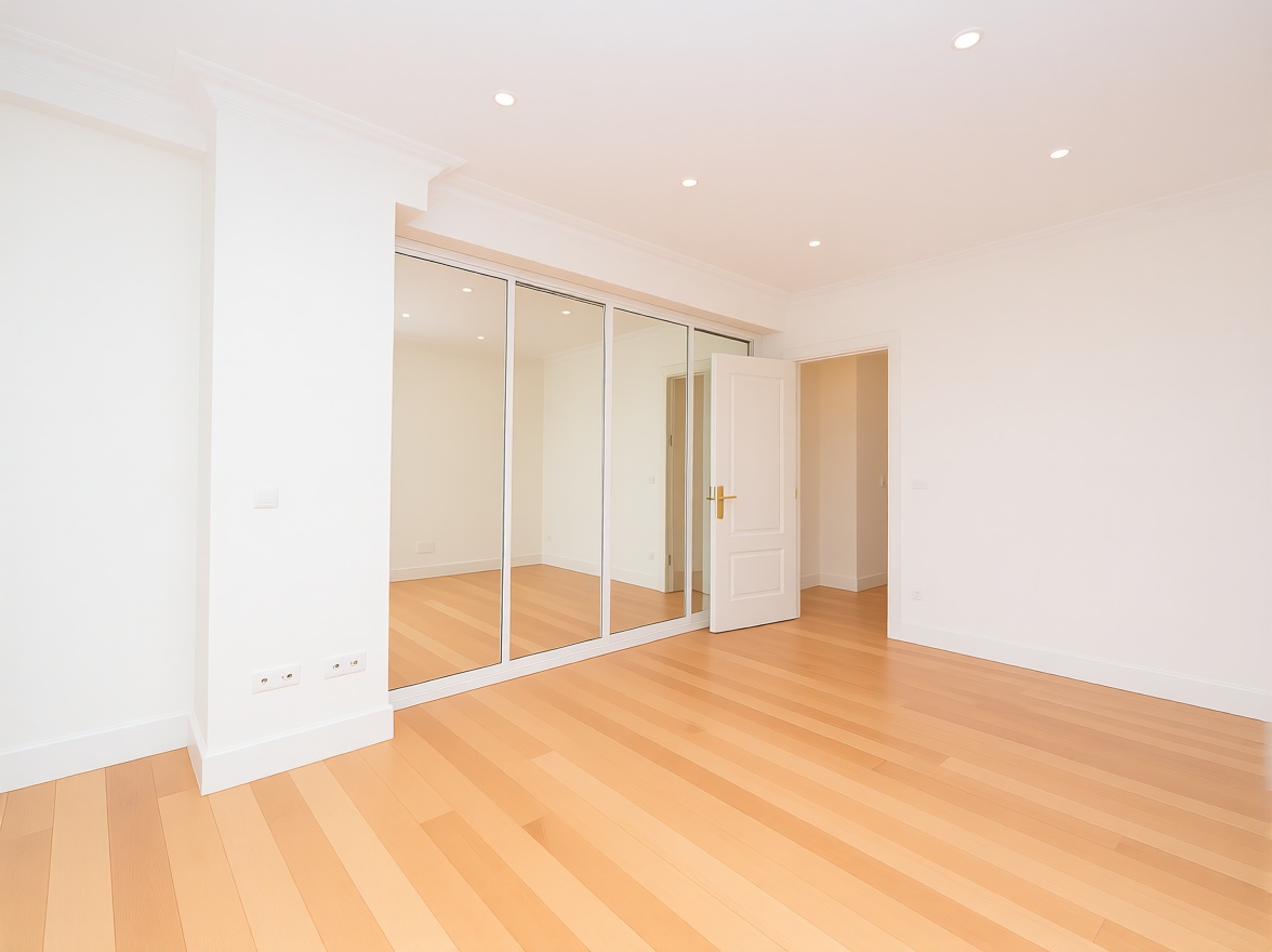 Beachfront flat in Santander — Bedroom