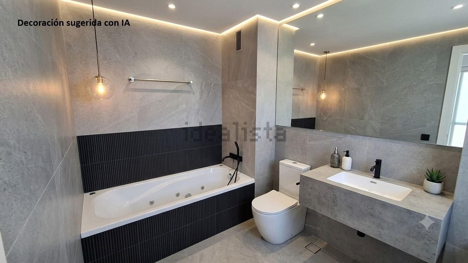 Apartamento em primeira linha de praia em Santander — Casa banho