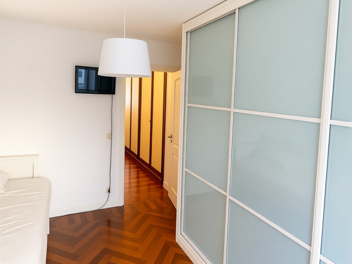 Piso en primera línea de playa en Santander — Dormitorio