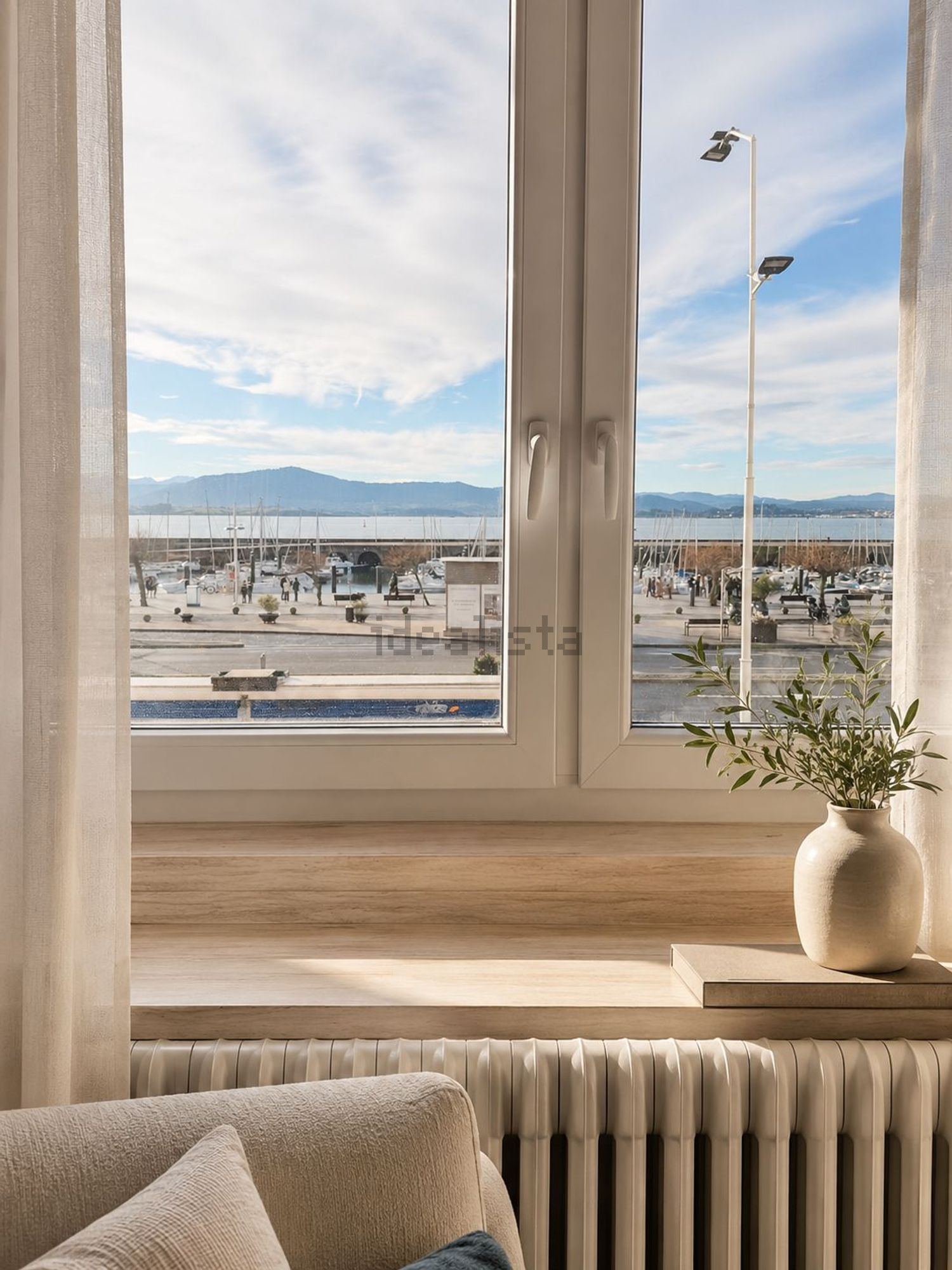 Apartamento em primeira linha de praia em Santander