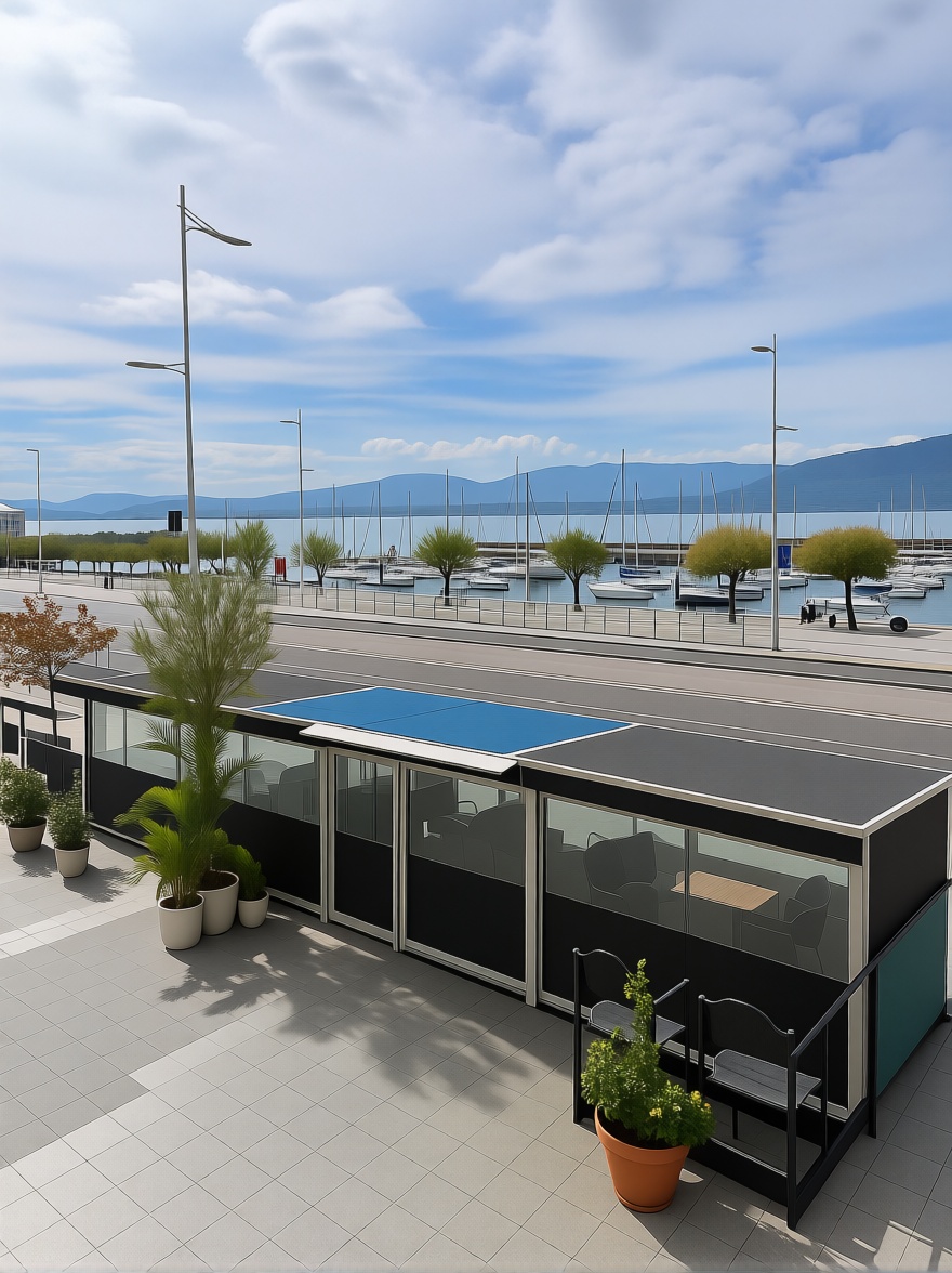 Piso en primera línea de playa en Santander — Vista mar