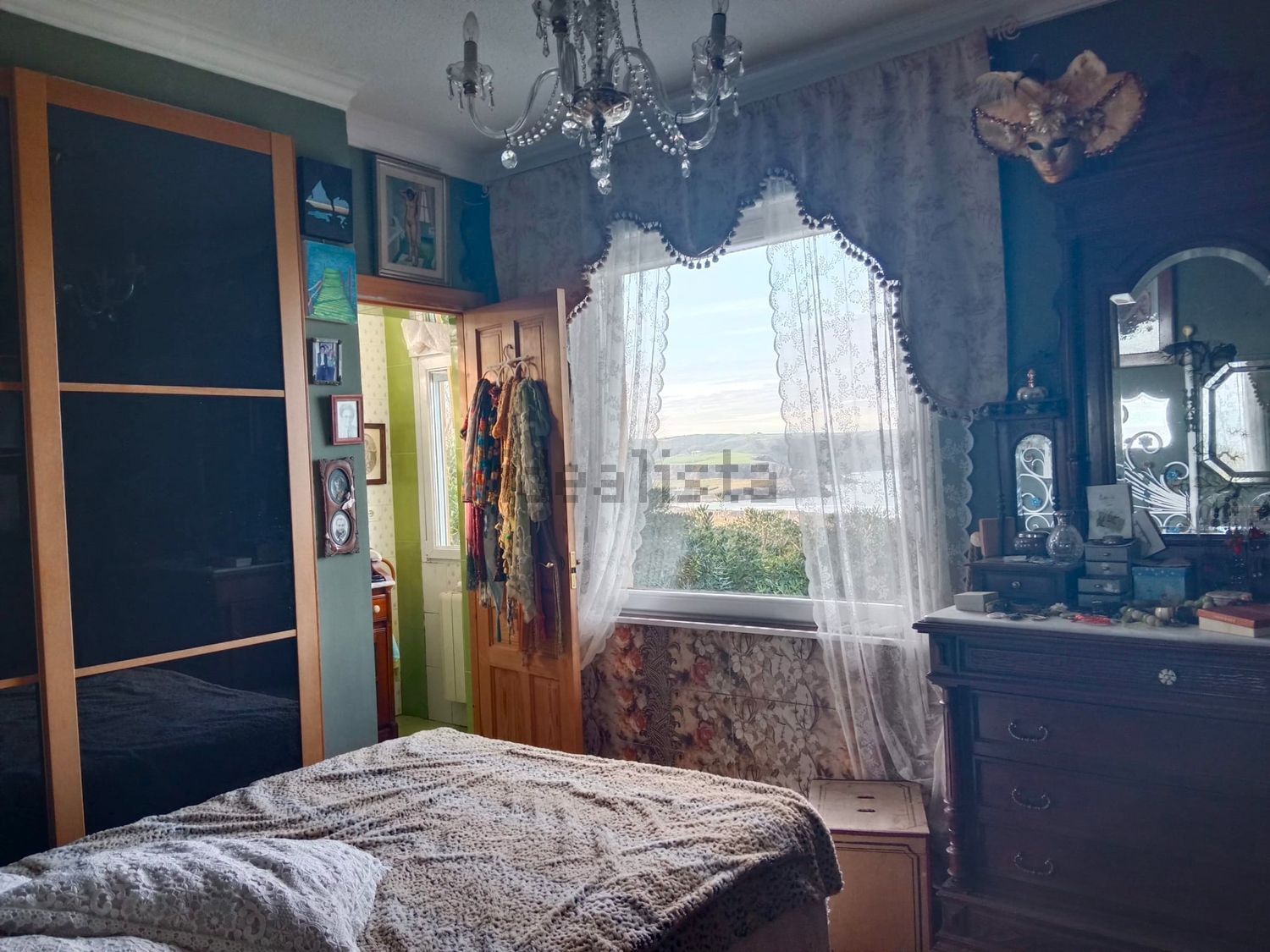 Chalet com acesso direto à praia em Ajo — Quarto
