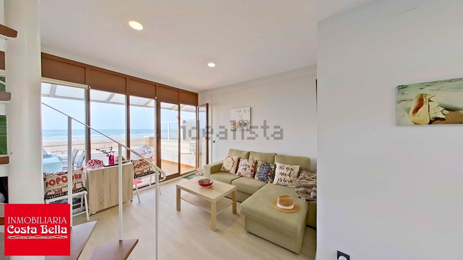 Duplex em primeira linha de praia em Santoña — Sala