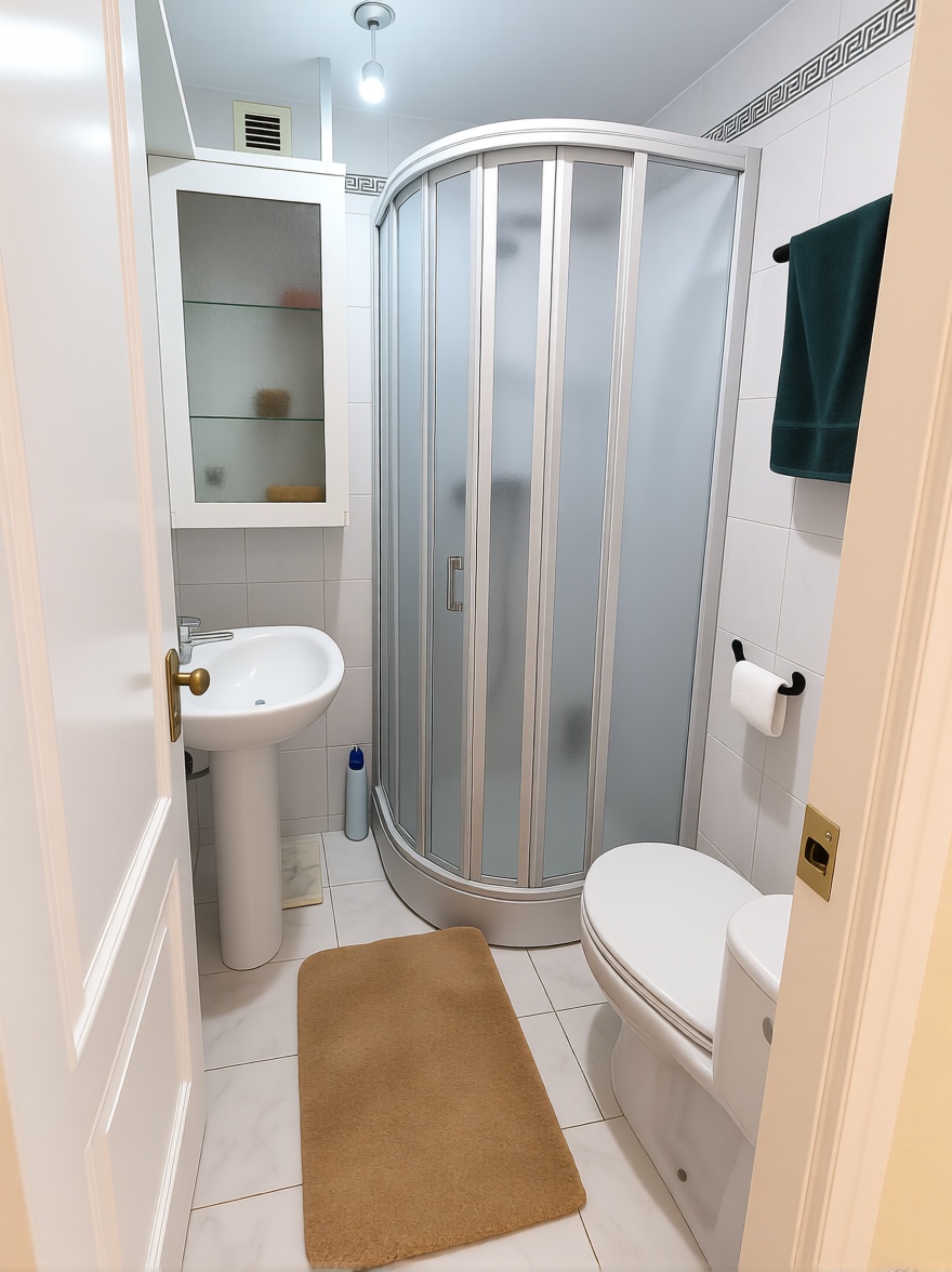 Apartamento em primeira linha de praia em Castro Urdiales — Casa banho