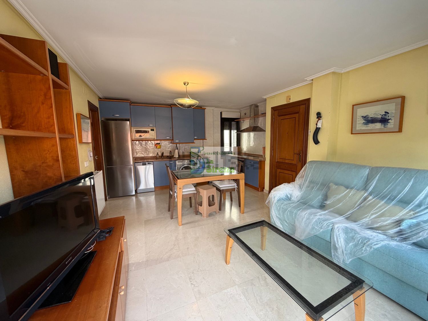 Ático em primeira linha de mar em Castro Urdiales — Sala