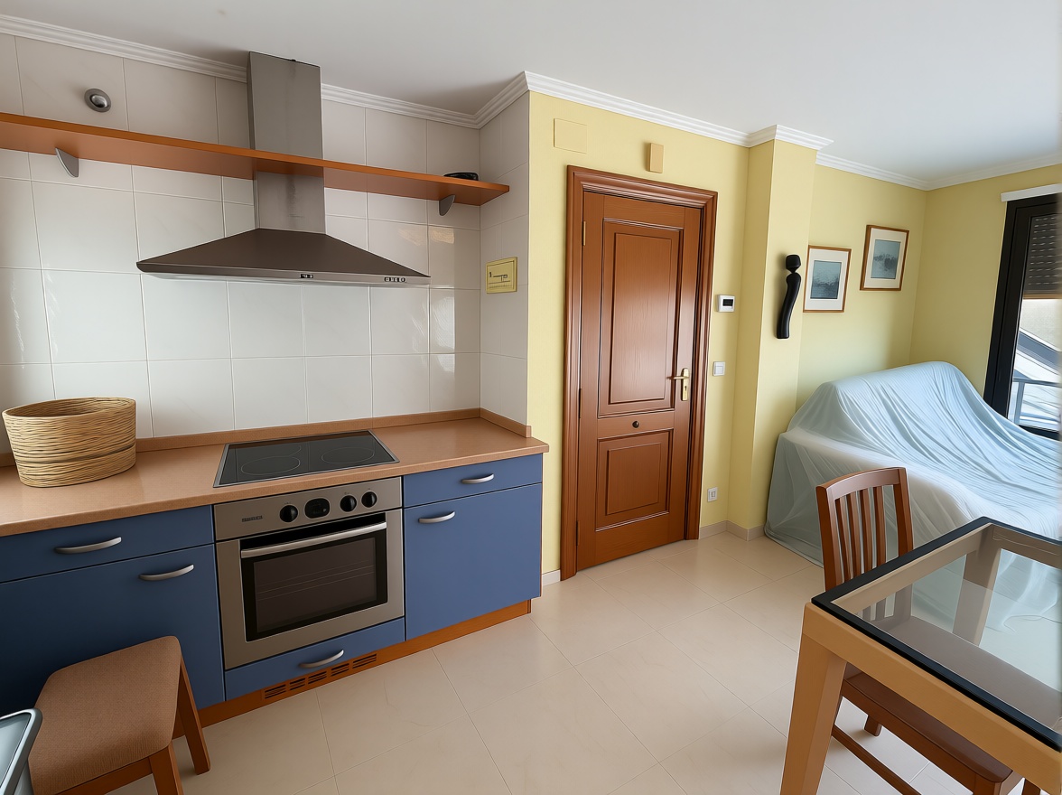 Ático en primera línea de mar en Castro Urdiales — Baño