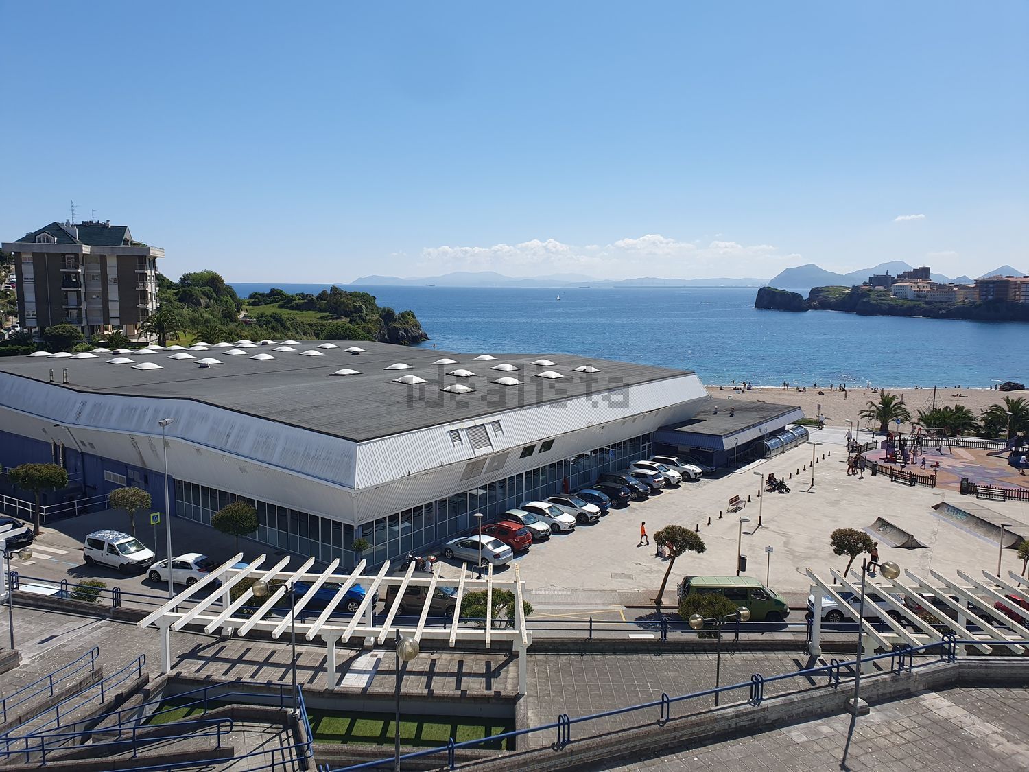 Apartamento em primeira linha de praia em Castro Urdiales