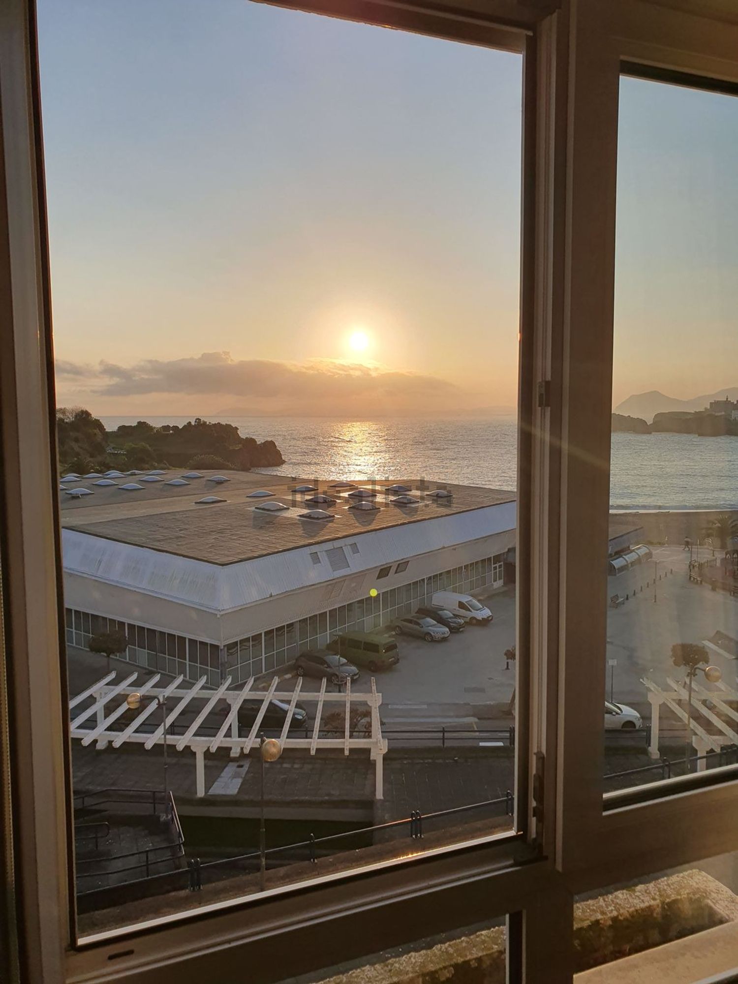 Apartamento em primeira linha de praia em Castro Urdiales — Vista mar