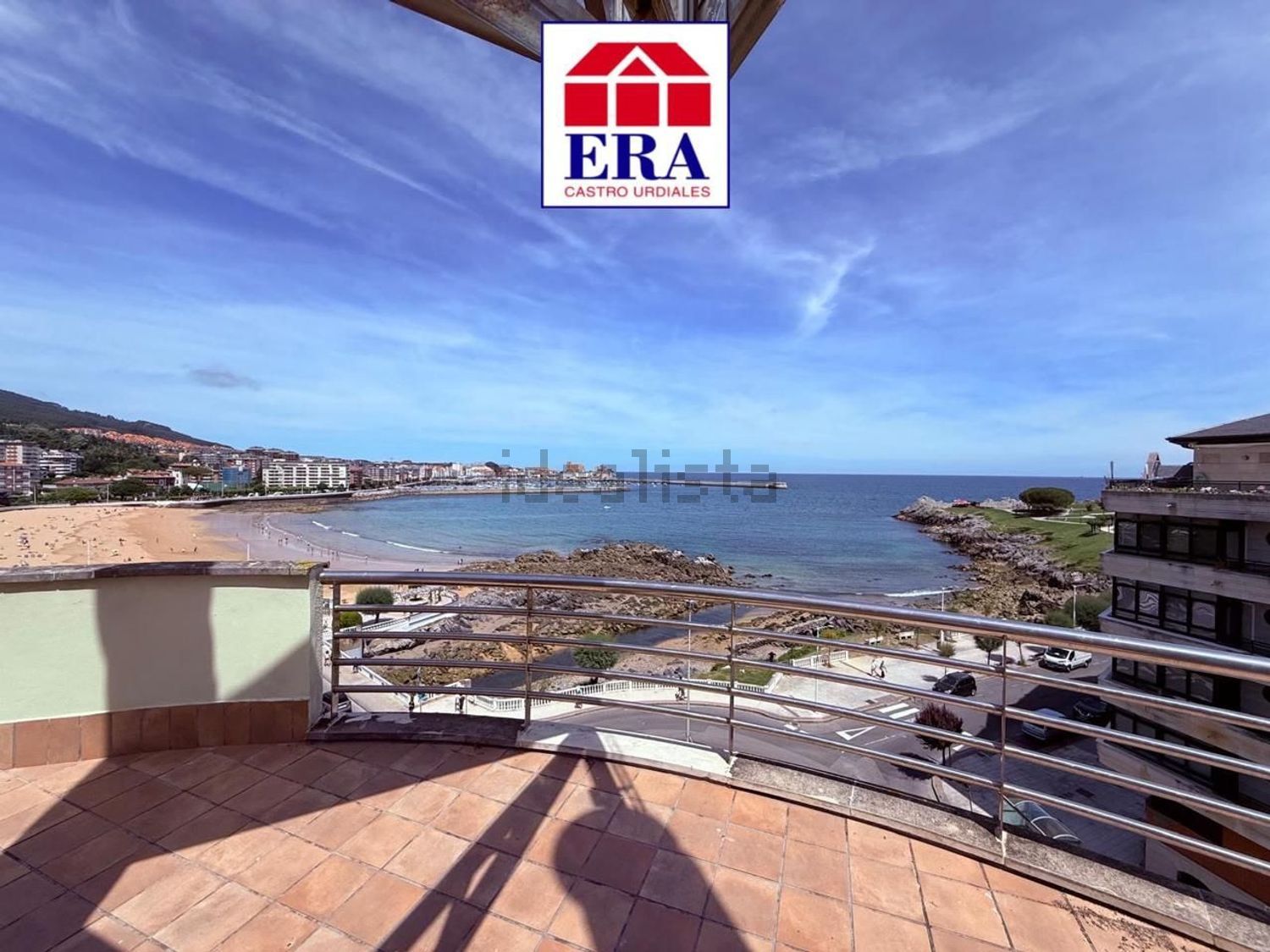 Ático em primeira linha de mar em Castro Urdiales — Vista mar