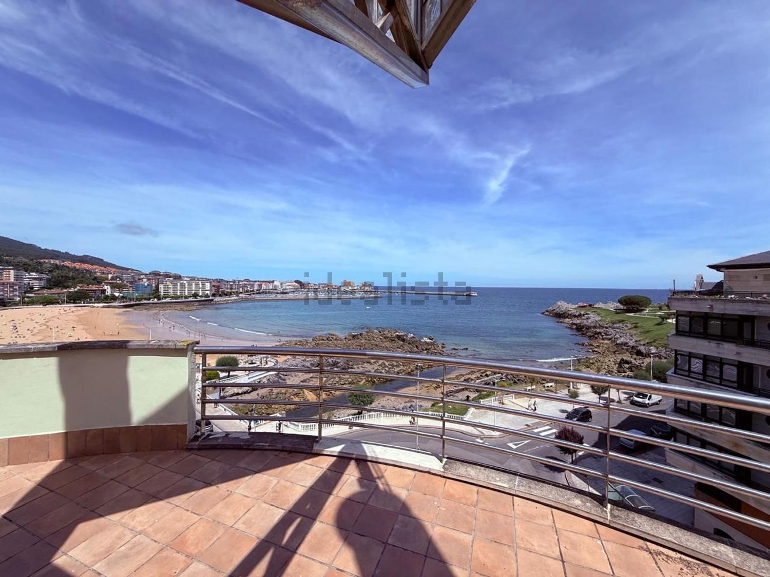 Ático em primeira linha de mar em Castro Urdiales — Vista mar