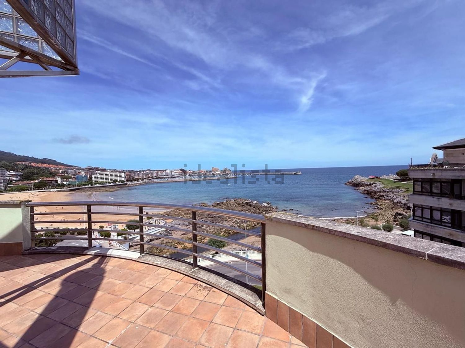 Ático em primeira linha de mar em Castro Urdiales — Vista mar