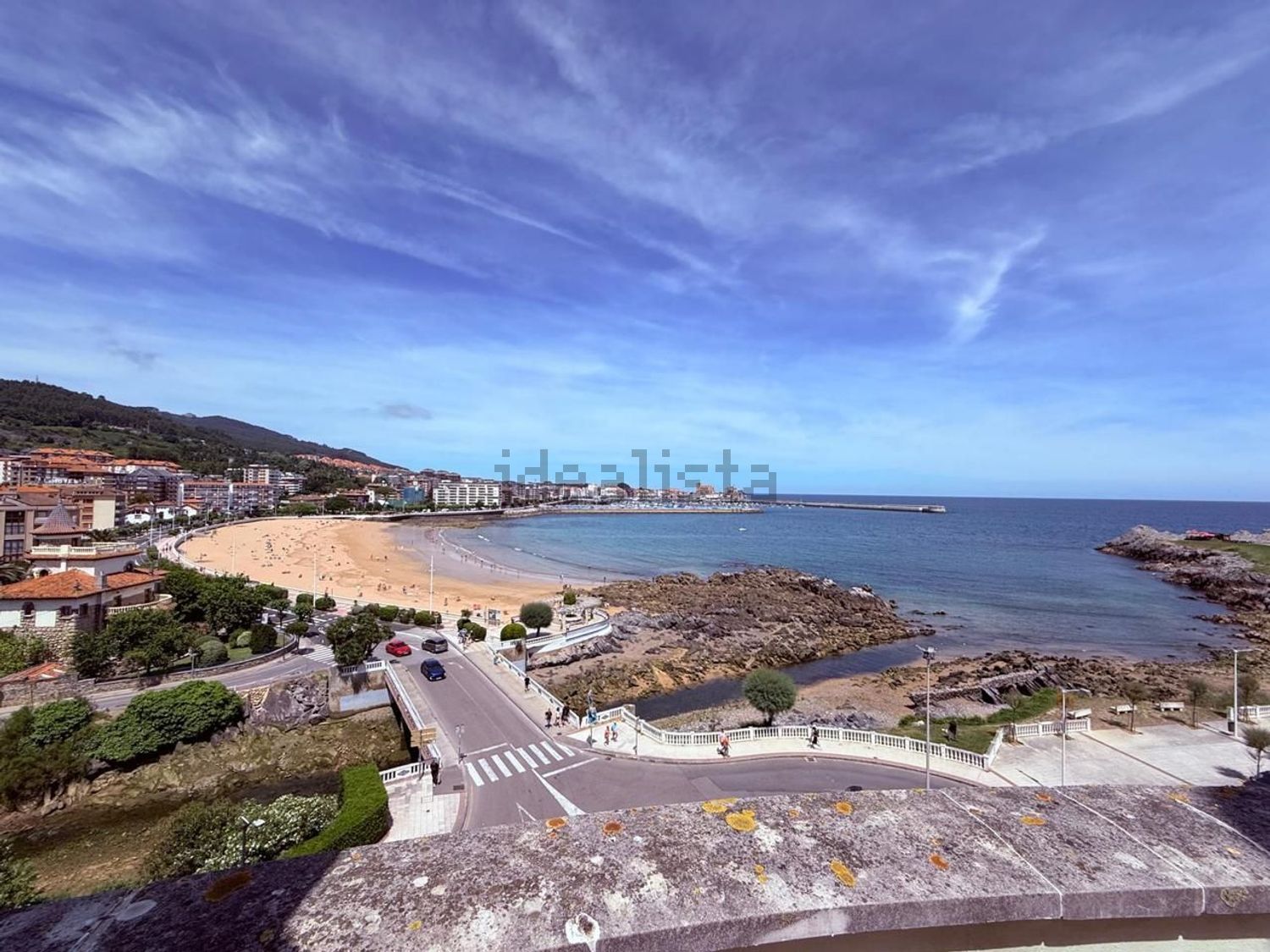 Ático em primeira linha de mar em Castro Urdiales — Vista mar