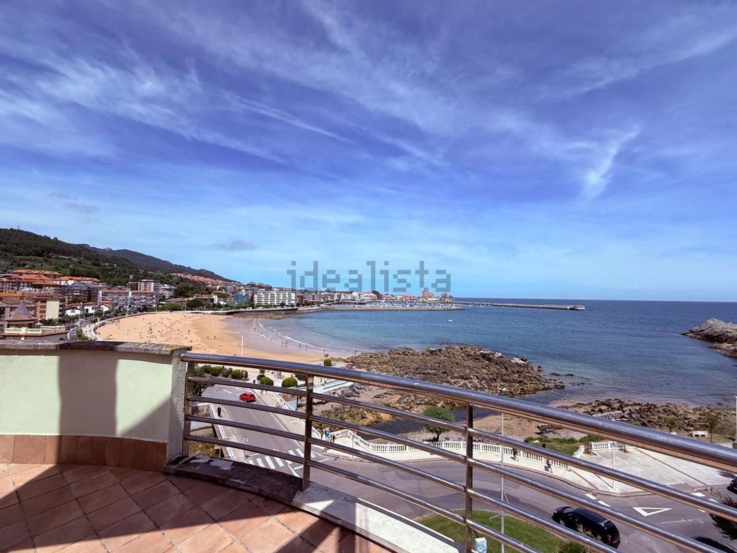 Ático em primeira linha de mar em Castro Urdiales — Vista mar