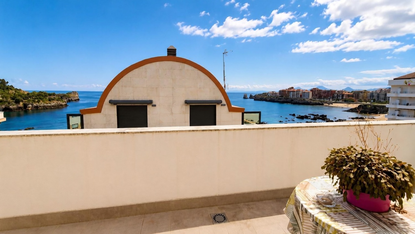 Пентхаус первая линия моря в Castro Urdiales