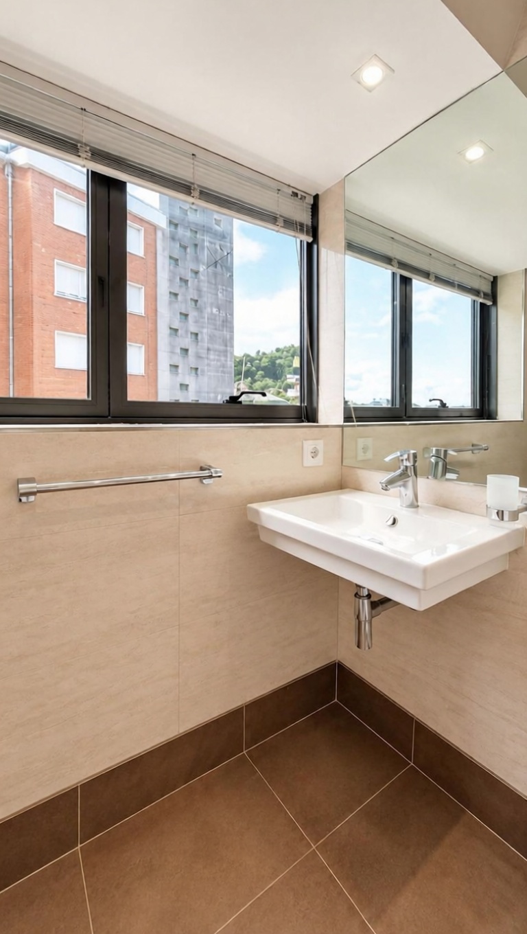 Appartement en attique en première ligne de mer à Castro Urdiales — Sanitaires