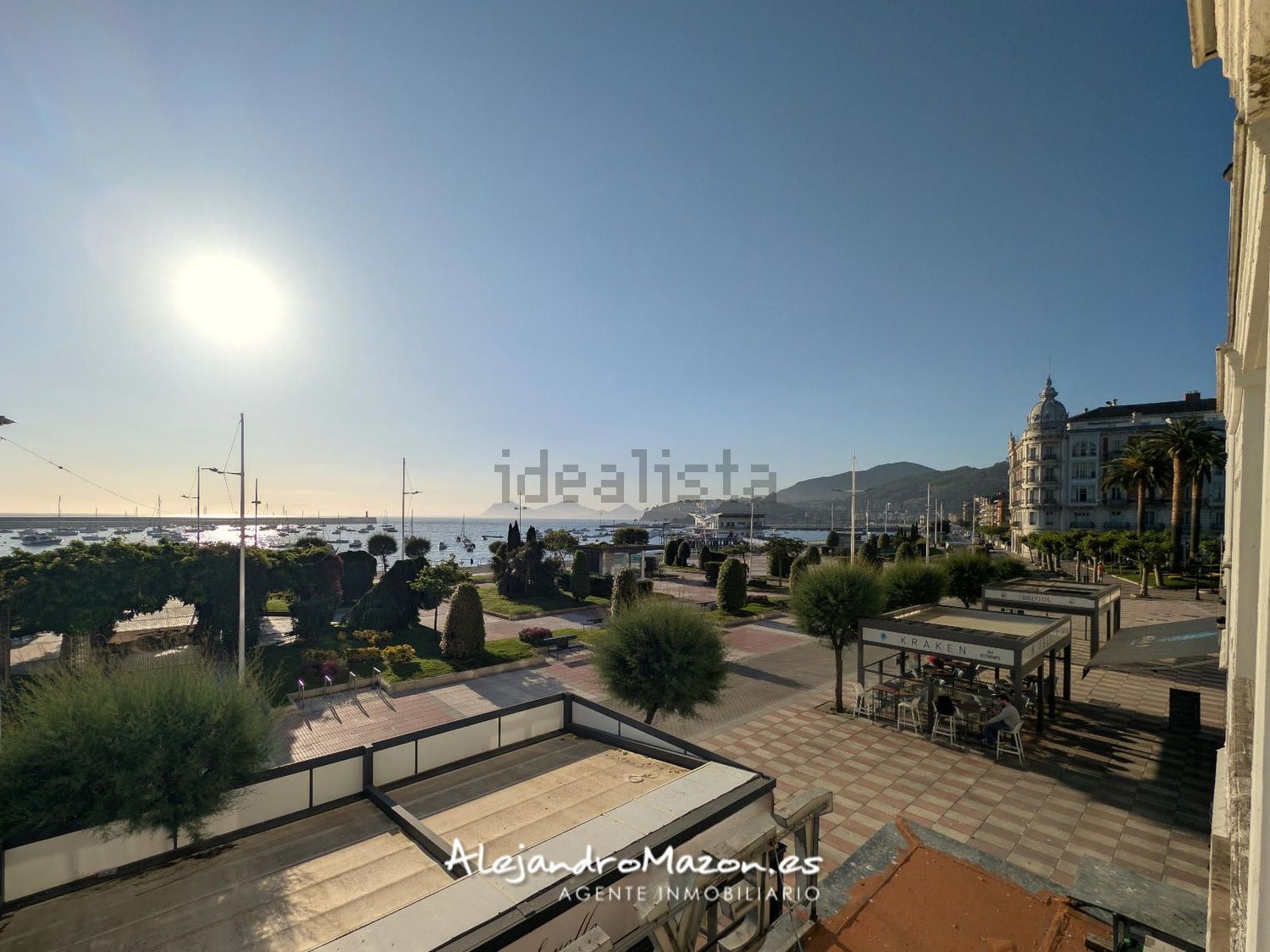 Apartamento em primeira linha de praia em Castro Urdiales — Vista mar