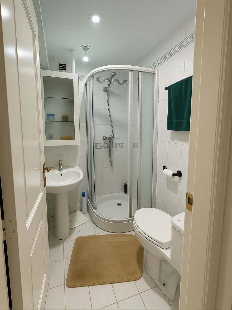 Beachfront flat in Castro Urdiales — Bathroom