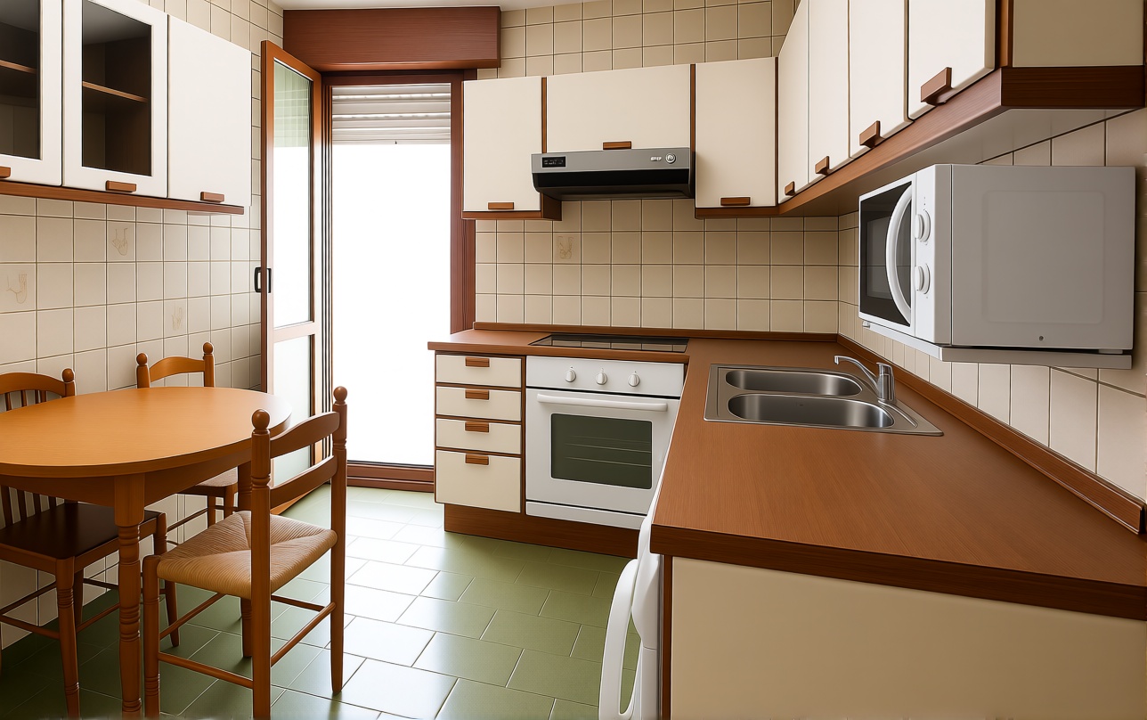 Beachfront flat in Santurtzi — Kitchen