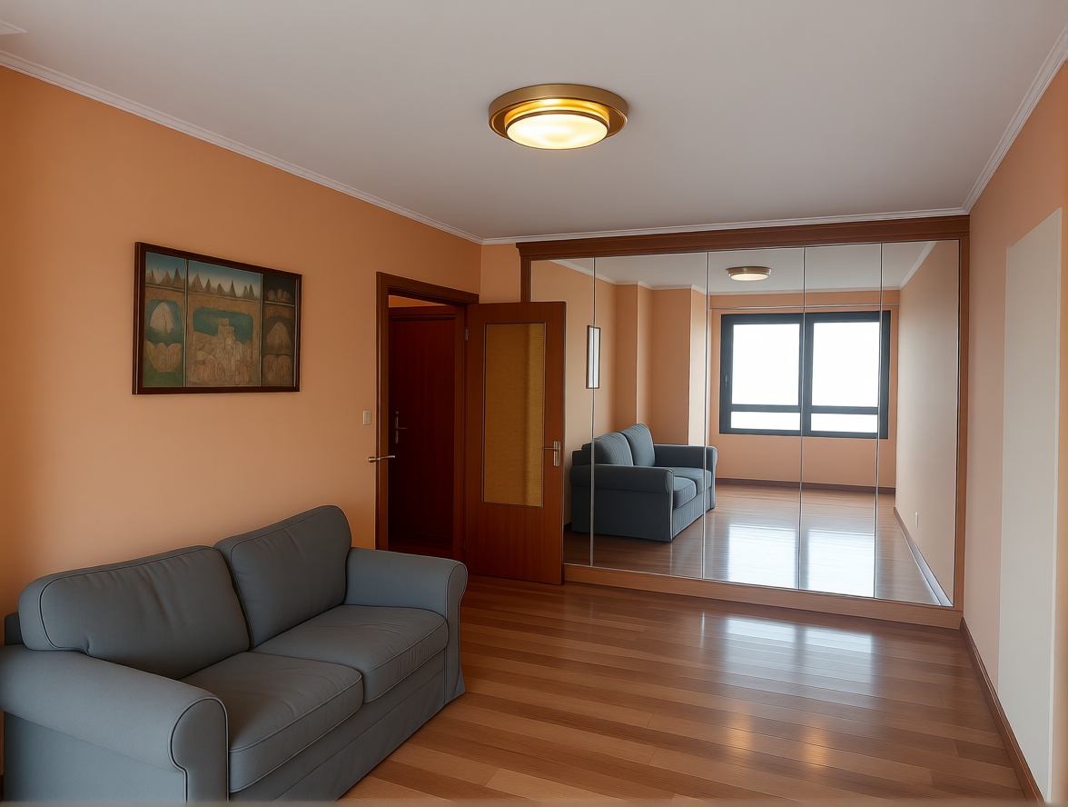 Piso en primera línea de playa en Portugalete — Salón