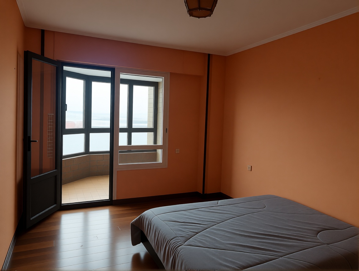 Piso en primera línea de playa en Portugalete — Dormitorio