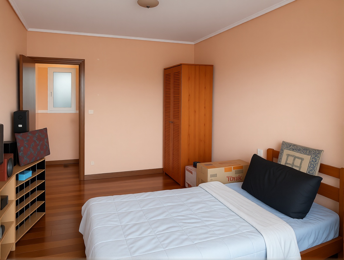 Piso en primera línea de playa en Portugalete — Dormitorio