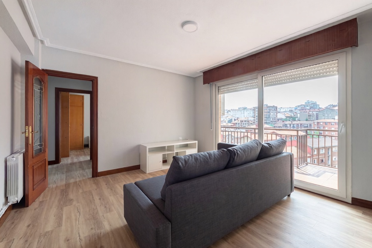 Appartement en première ligne de plage à Sestao — Cuisine