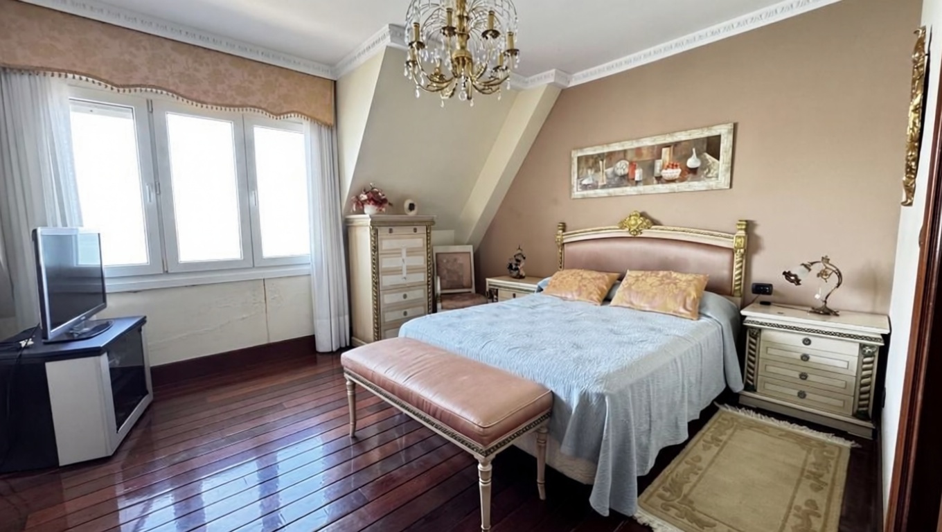 Beachfront flat in Getxo — Bedroom