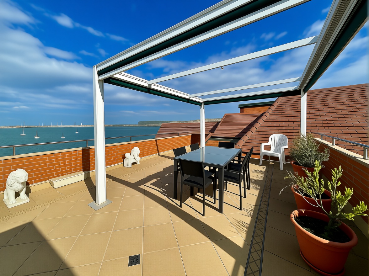Beachfront duplex in Getxo — Sea terrace