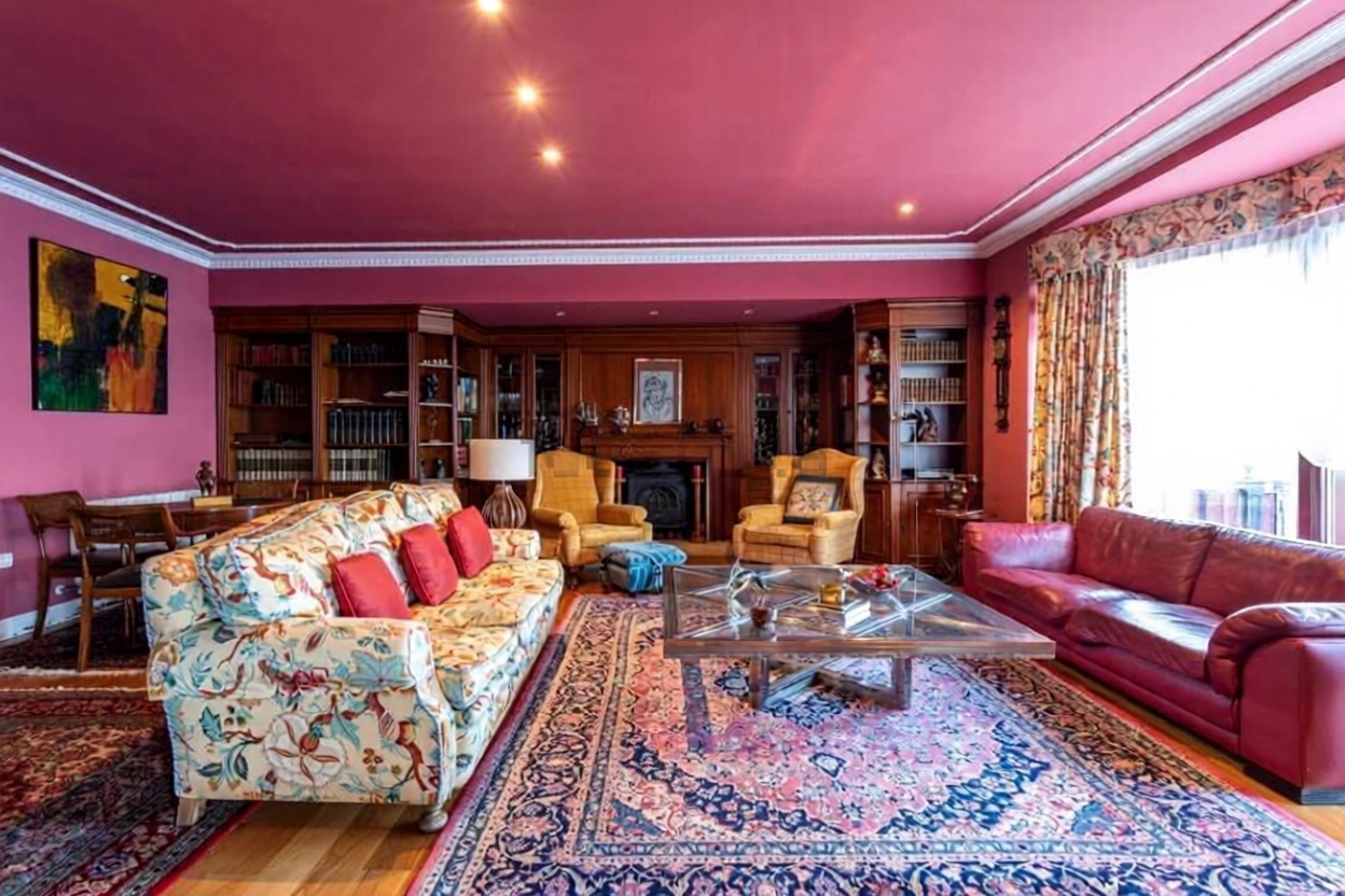 Beachfront flat in Getxo — Living room