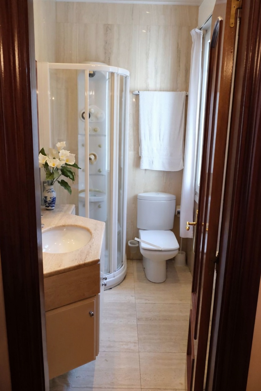 Beachfront duplex in Getxo — Bathroom