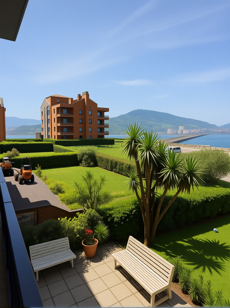 Beachfront flat in Getxo