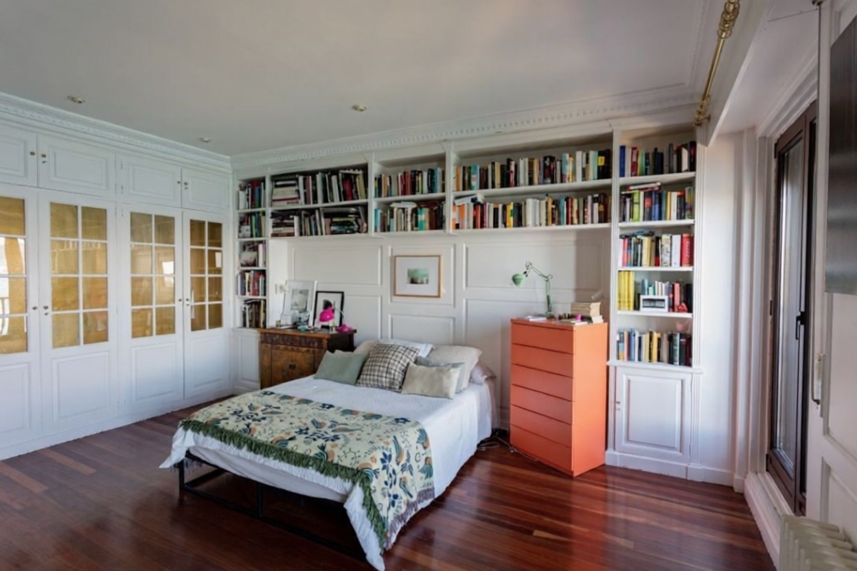 Beachfront flat in Getxo — Bedroom