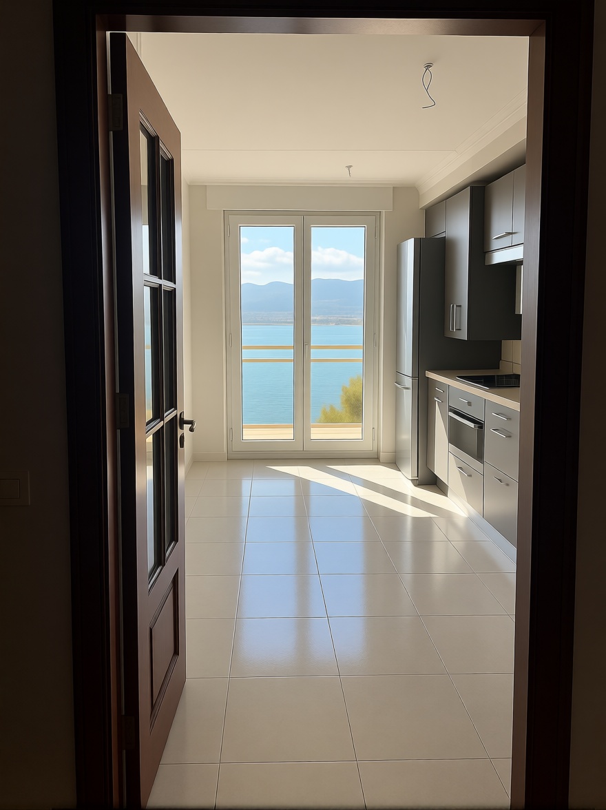 Beachfront flat in Getxo — Kitchen