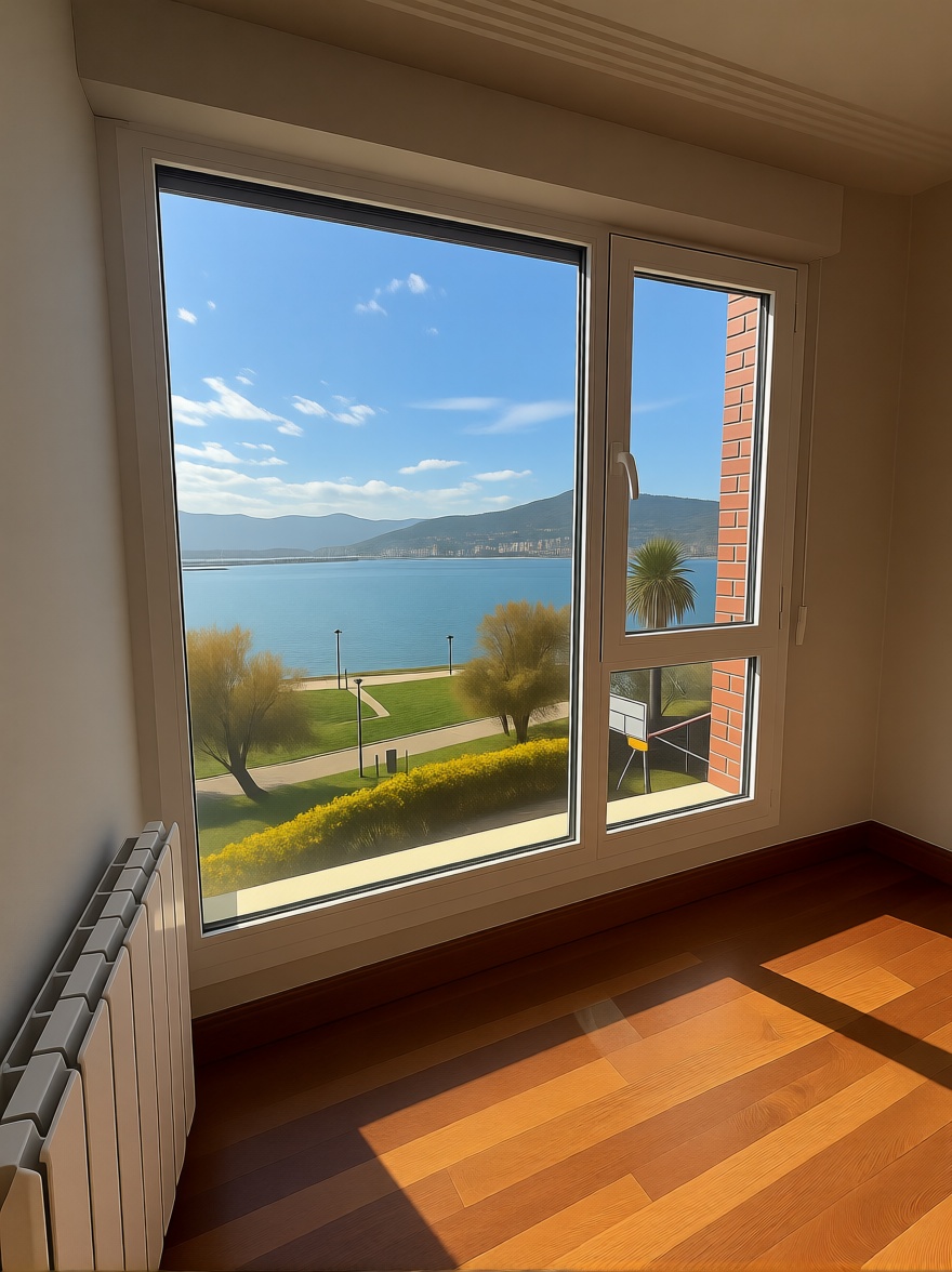 Beachfront flat in Getxo — Bedroom