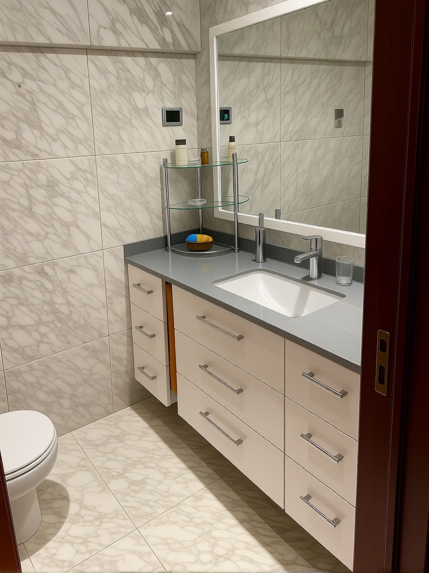 Beachfront flat in Getxo — Bathroom