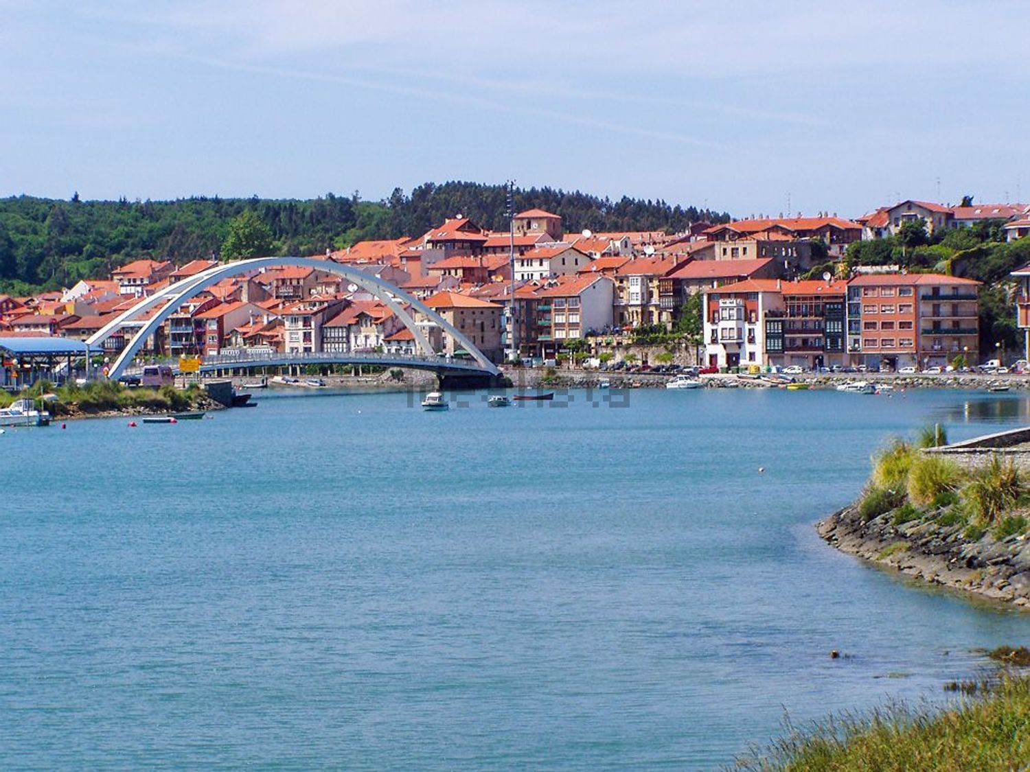 Шале с прямой выход на пляж в Uribe-Butroe, Vizcaya — Морской вид