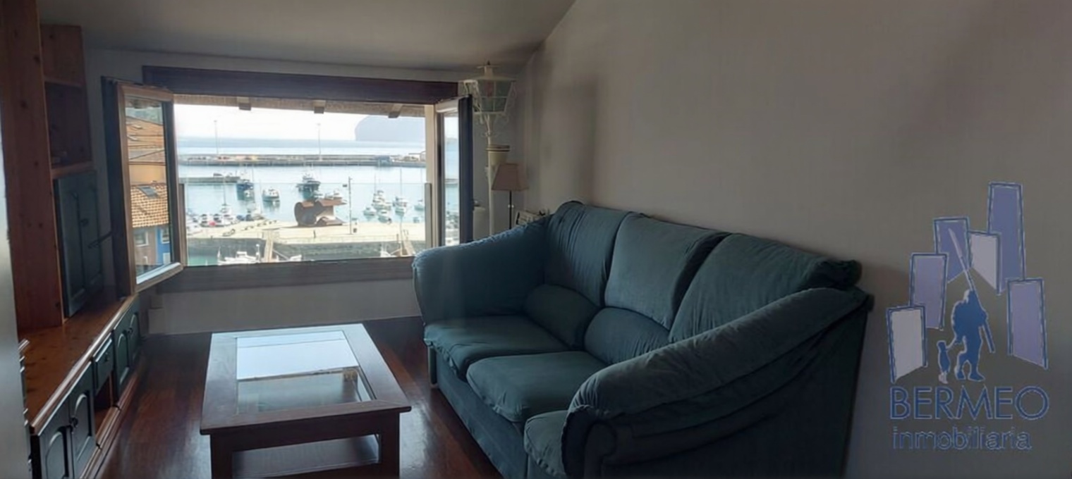 Appartement en première ligne de plage à Bermeo — Séjour